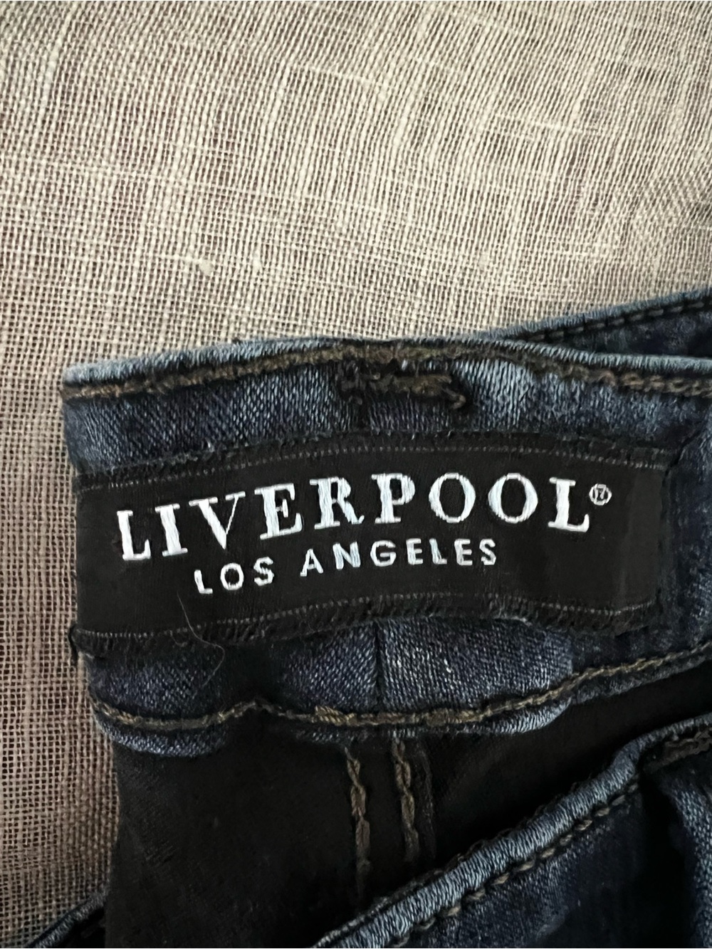 Women’s Liverpool Los Angeles Dark Blue Jeans